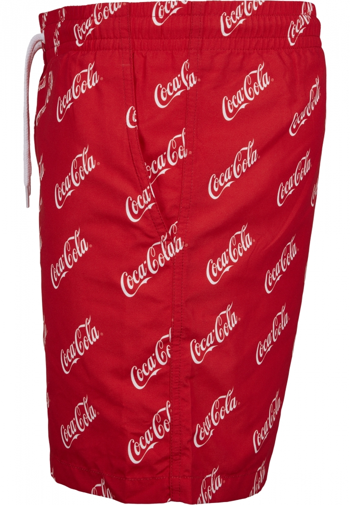 Coca Cola Logo AOP Swimshorts Merchcode