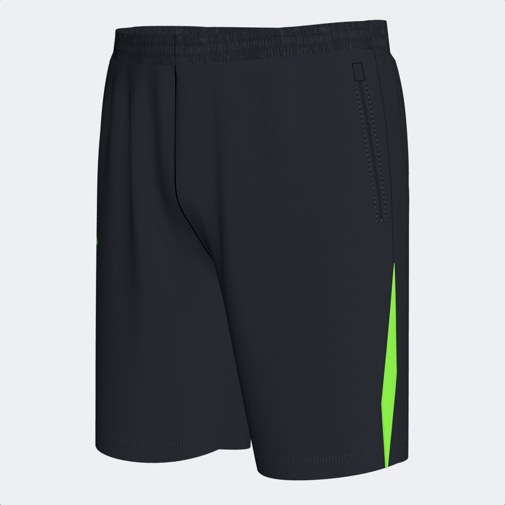 Pantalon scurt Championship Vii Black Fluor Green Joma