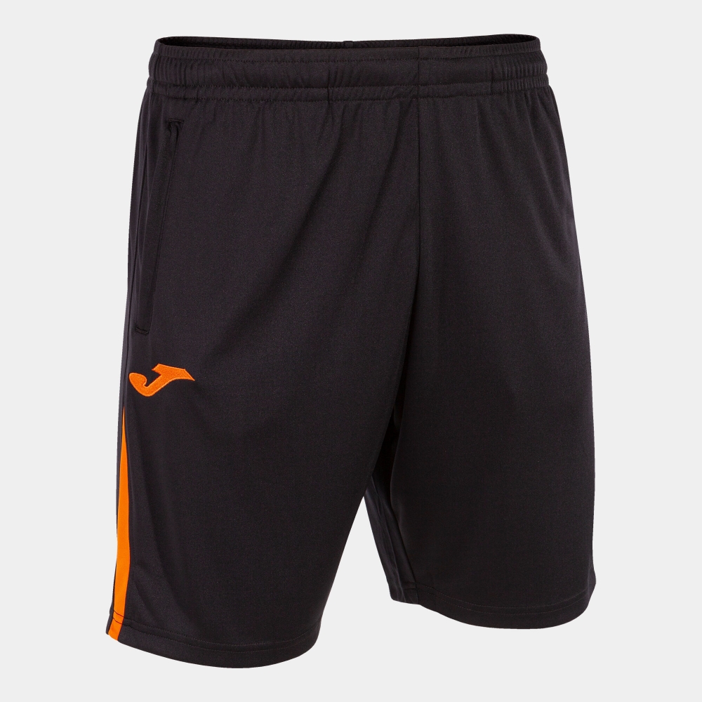 Pantalon scurt Championship Vii Black Orange Joma