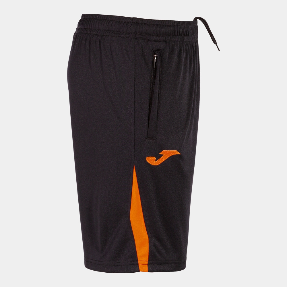 Pantalon scurt Championship Vii Black Orange Joma