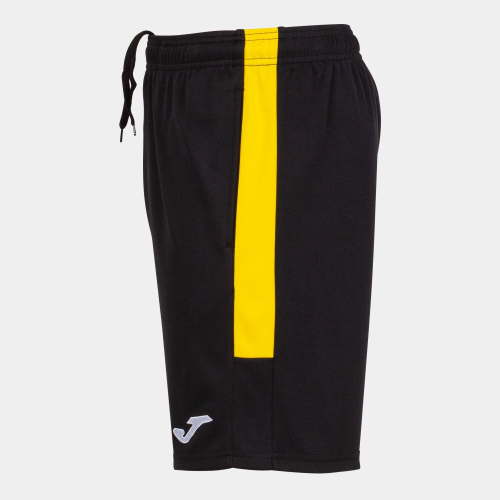 Pantalon scurt Eco Championship Black Yellow Joma