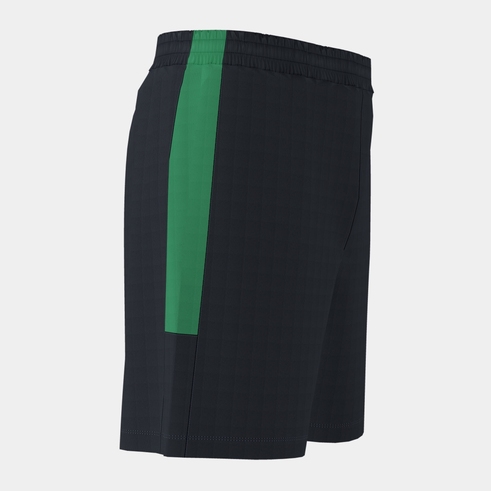 Pantalon scurt Eco Championship Black Green Joma