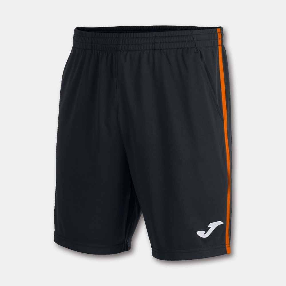 Pantalon scurt Open Iii Black Fluor Orange Joma