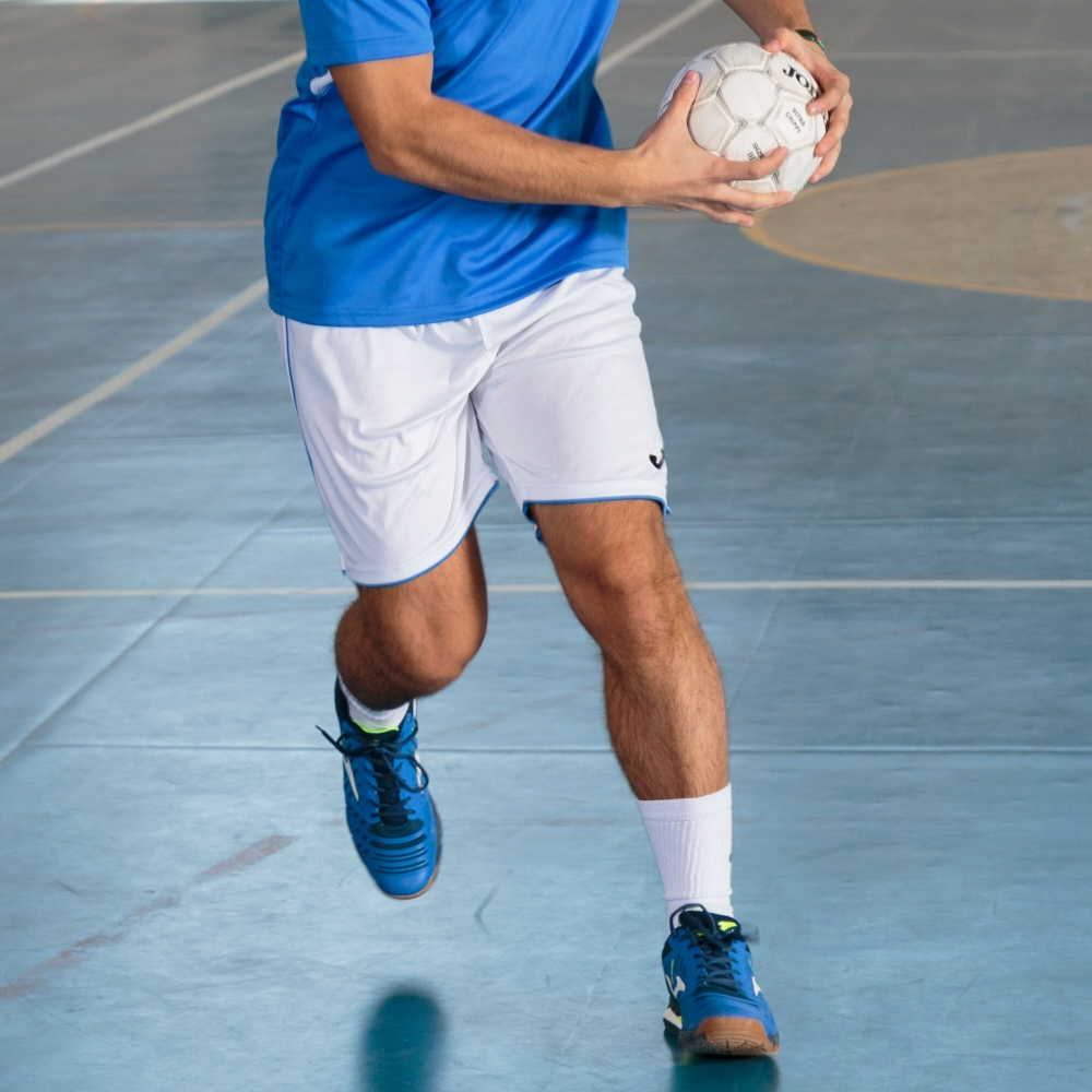 Liga Short White-royal Joma