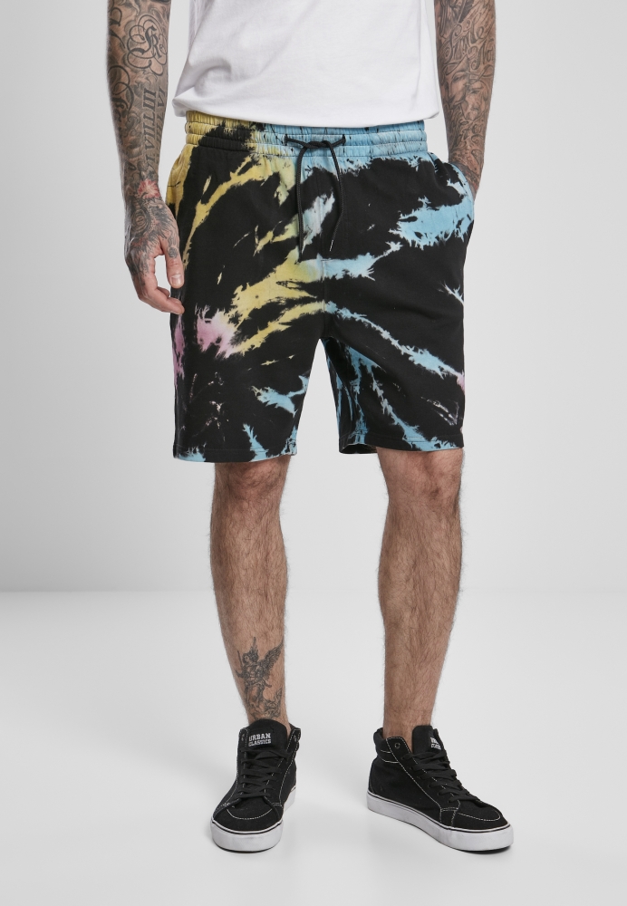 Pantalon scurt Combat Tie Dye Sweat Urban Classics