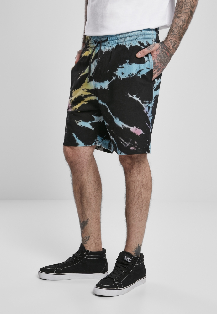 Pantalon scurt Combat Tie Dye Sweat Urban Classics