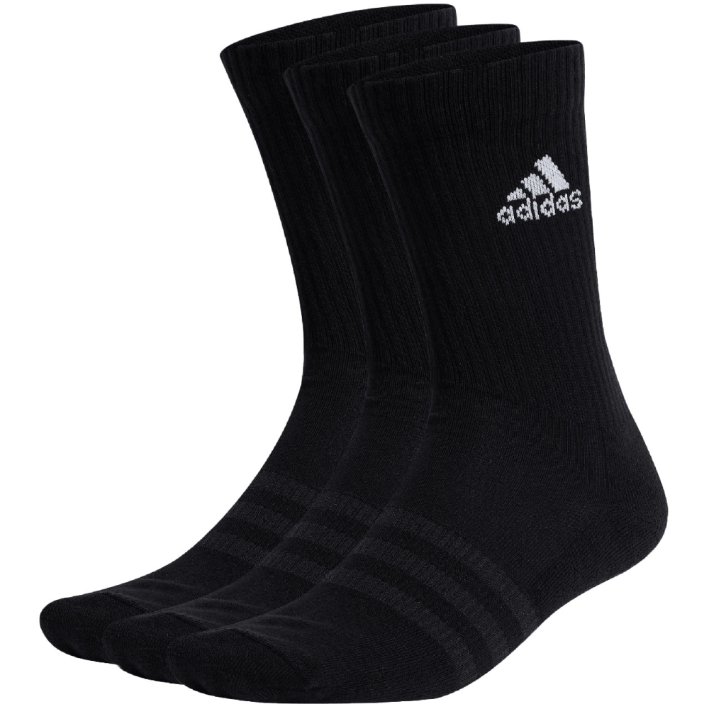 Soseta adidas Cushioned Crew 3P black IC1310