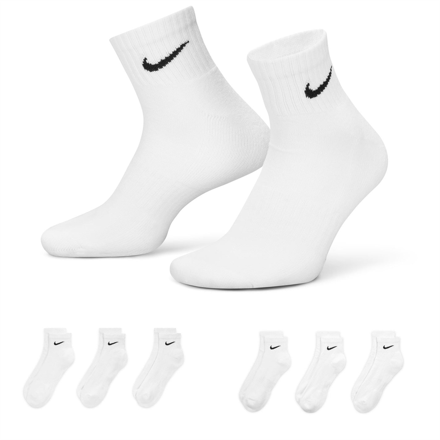 Soseta Nike Everyday Cushioned Training Ankle (6 Pairs)