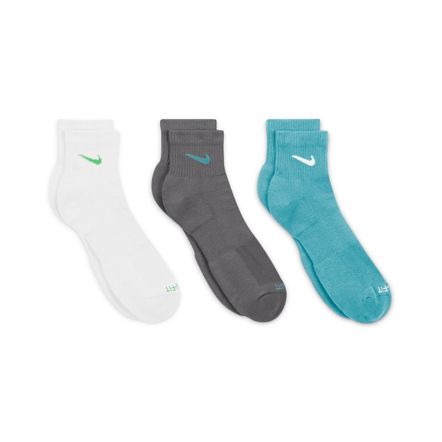 Soseta Nike Everyday Plus Cushioned Training Ankle (3 Pairs)