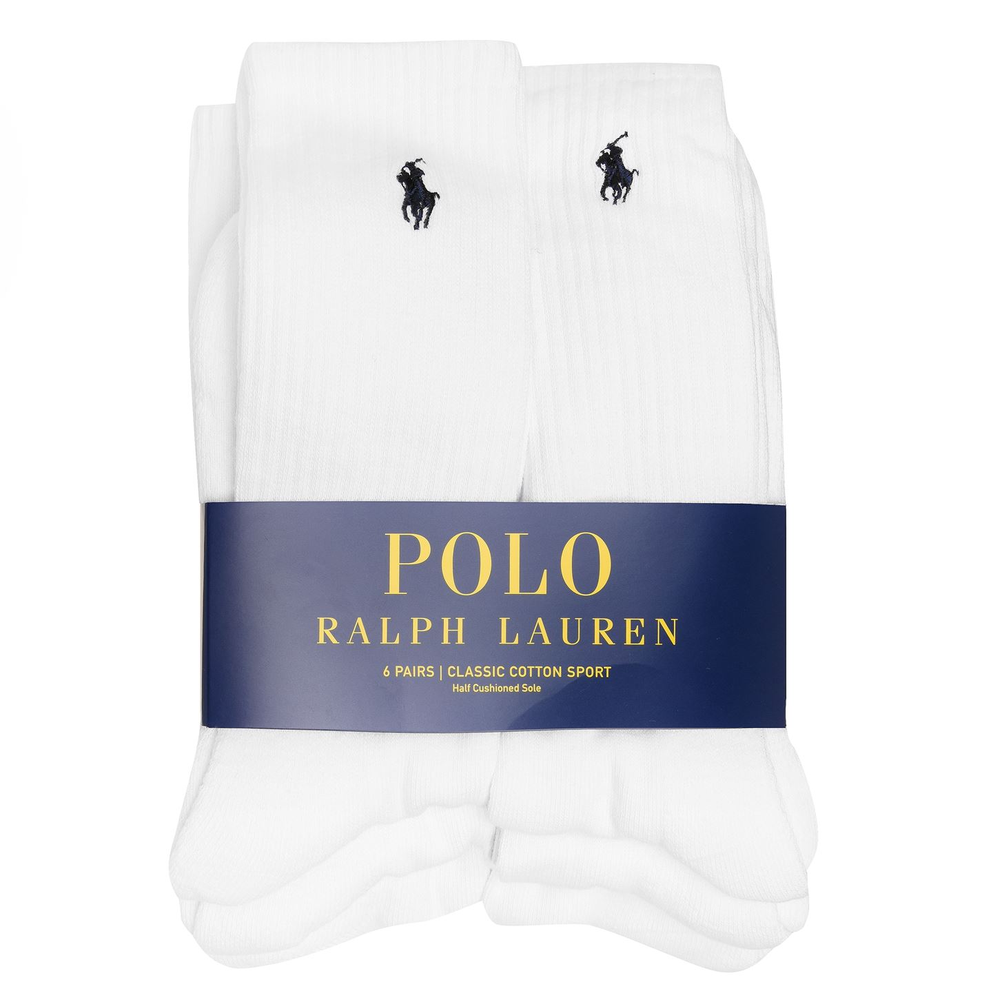 Soseta Ralph Lauren 6 Pack Crew