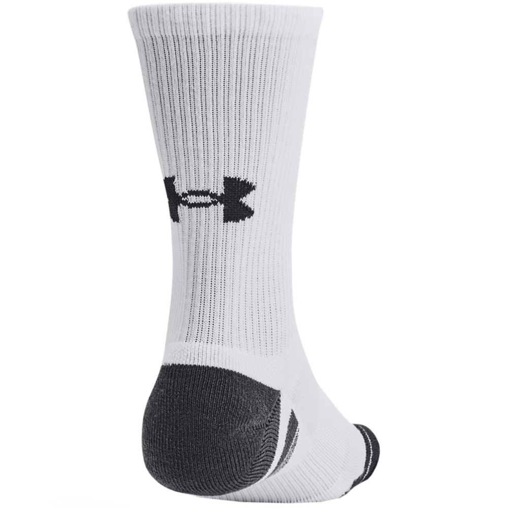 Soseta Under Armor Performance Tech 3 pairs white and black 1379512 100 Under Armour