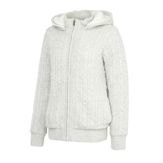 SoulCal Hooded Zip Knit Ld44