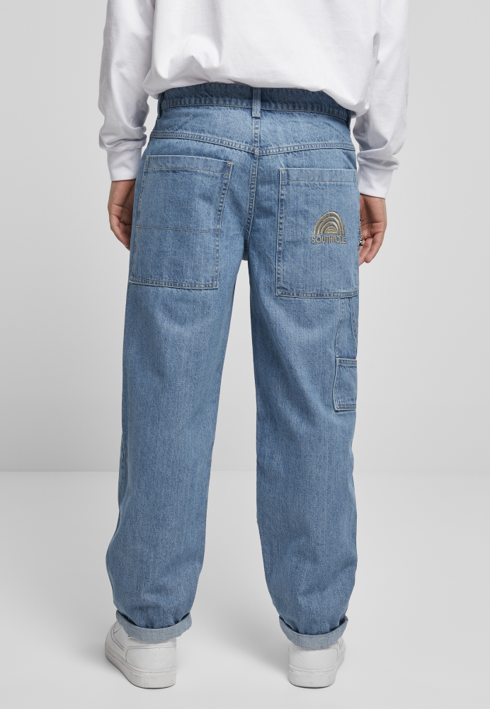 Southpole Embroidery Denim