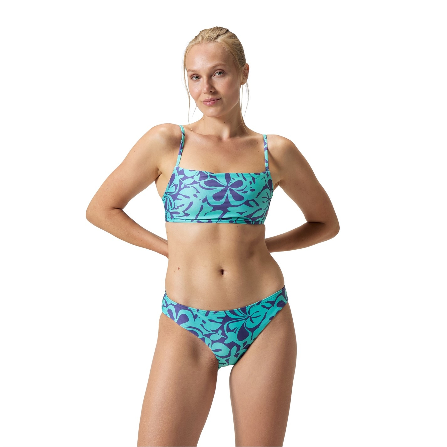 Speedo Printed Adjustable Thinstrap 2 Piece dama