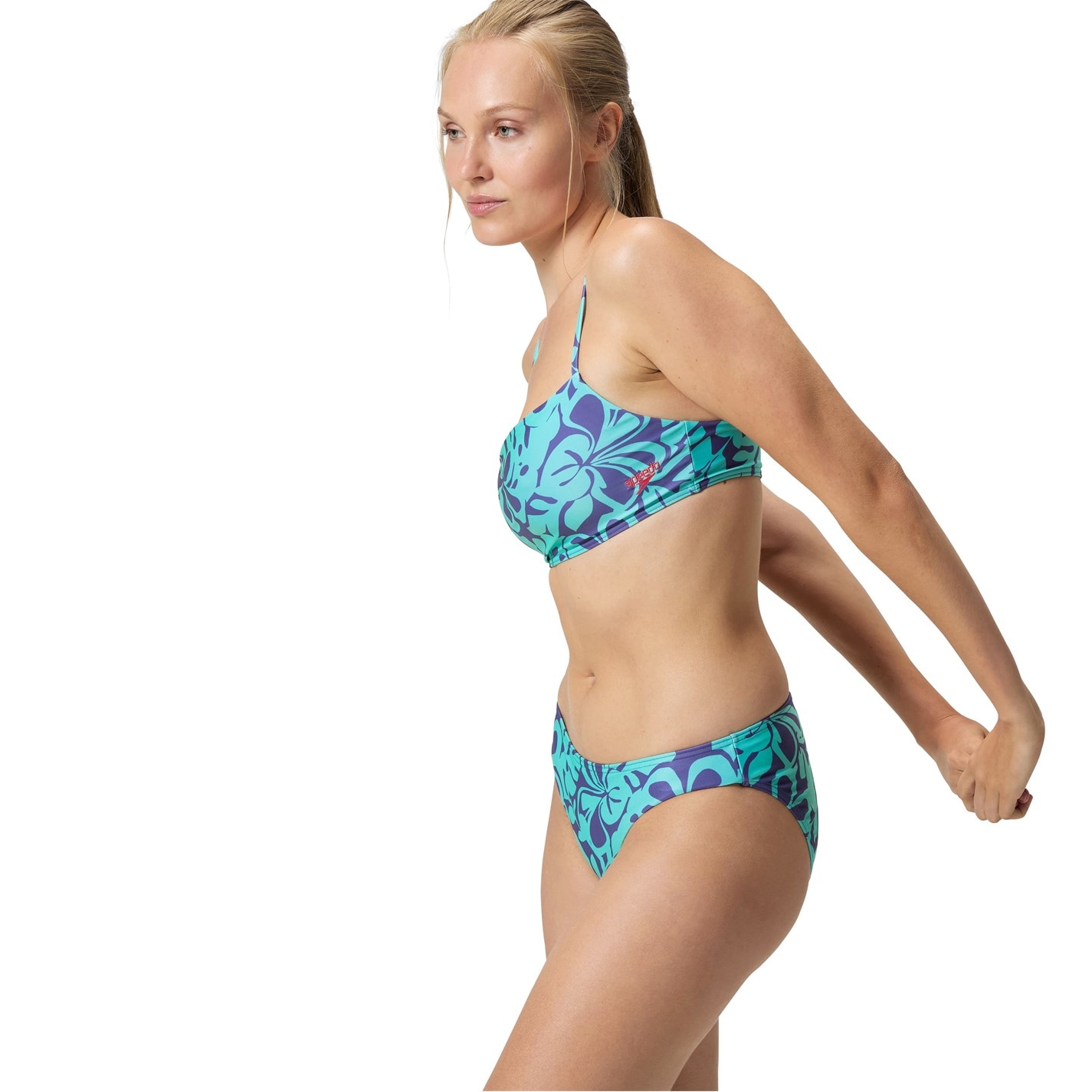 Speedo Printed Adjustable Thinstrap 2 Piece dama