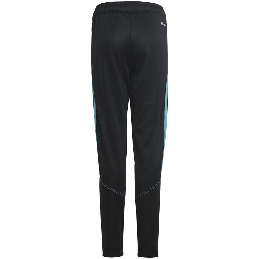 Spodnie dla dzieci adidas Tiro 23 Club Training czarno-niebieskie IC1588