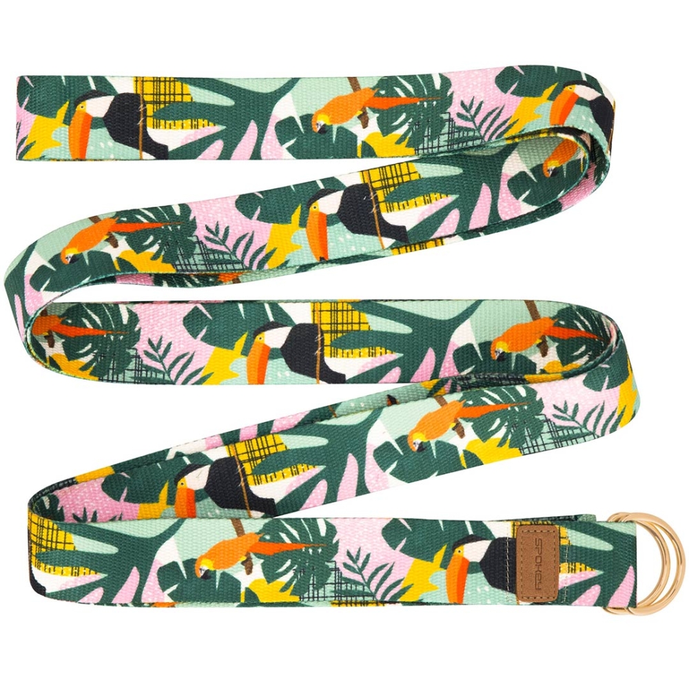 Spokey Home Jungle yoga strap 941959