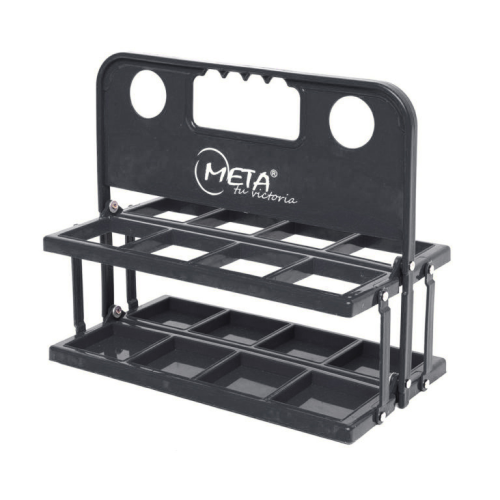 Sticla Suport plastic 8 Foldable (negru) META