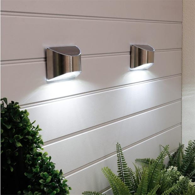 Streetwize Lucent Solar Fence Lights (Pack of 2)