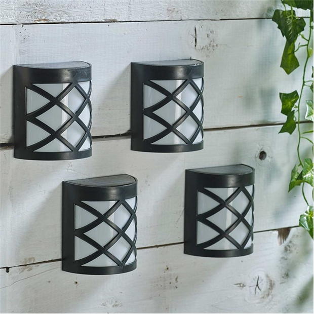 Studio of 4 Deluxe Fence Wall Lights