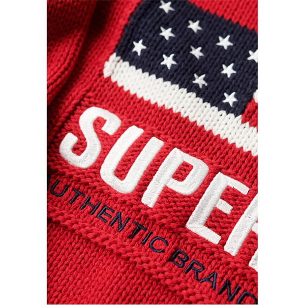 Superdry Superdry USA RN Knit Ld44