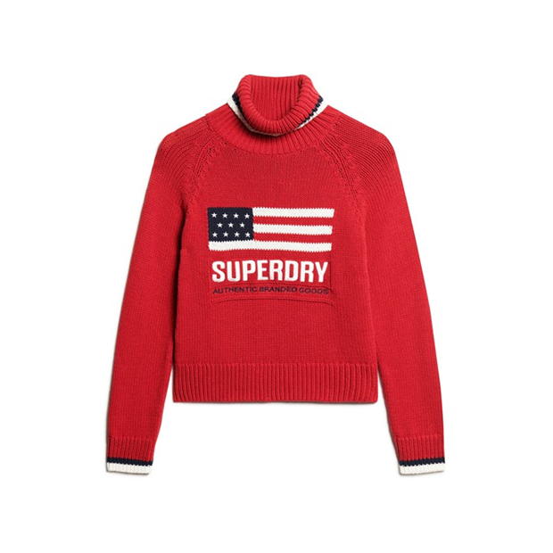 Superdry Superdry USA RN Knit Ld44