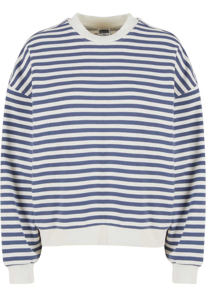 Oversized Striped Crewneck dama Urban Classics