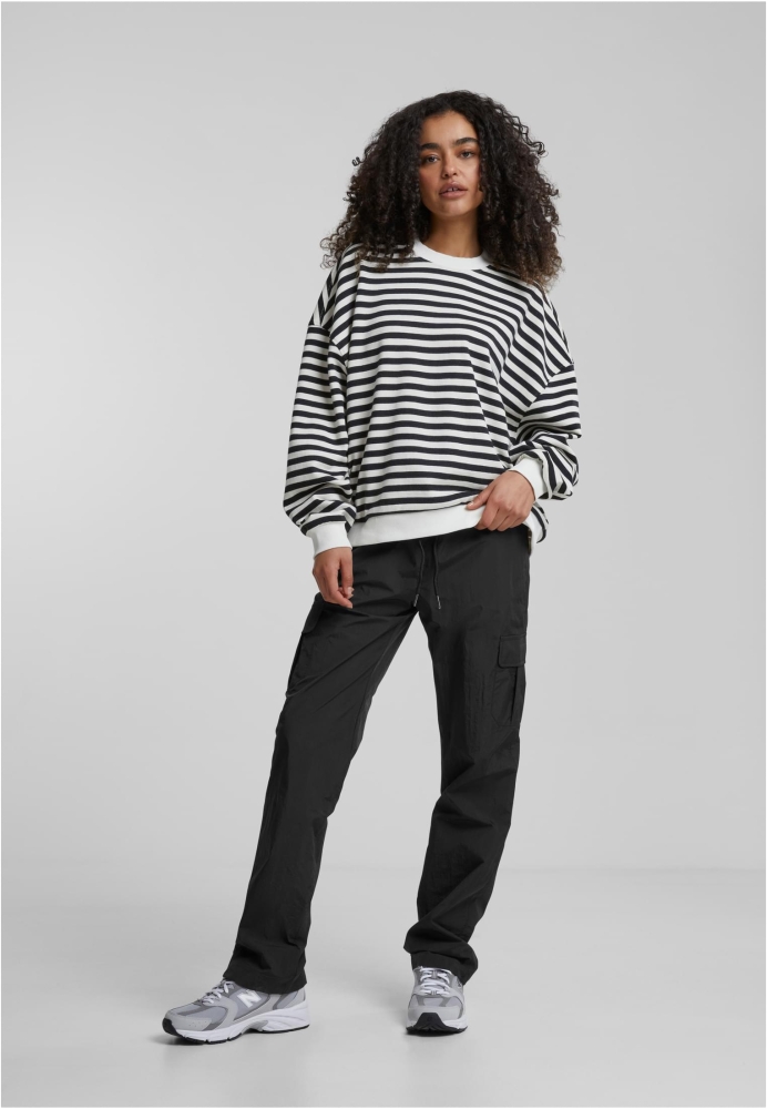 Oversized Striped Crewneck dama Urban Classics