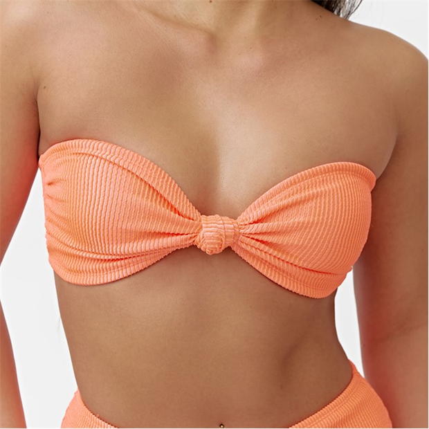 Be You Textured Bikini Top