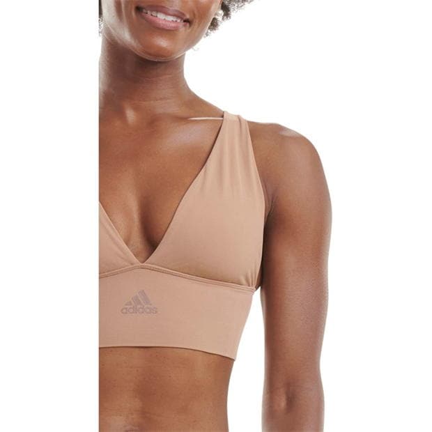 adidas Active Seamless Micro Stretch Long Line Plunge Bra