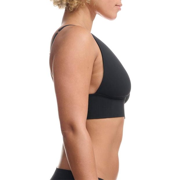 adidas Sport Active Seamless Micro Stretch Long Line Plunge Bra