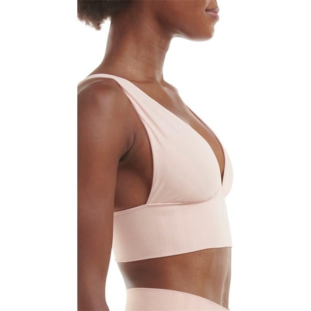 adidas Sport Active Seamless Micro Stretch Long Line Plunge Bra