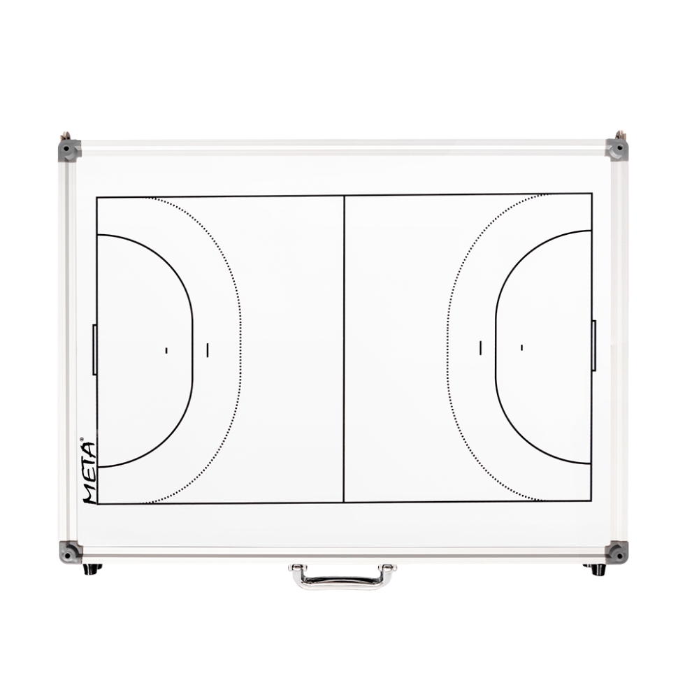 Tabla tactica fotbal Magnetic -Foldable 60 x 90 cm Handbal META