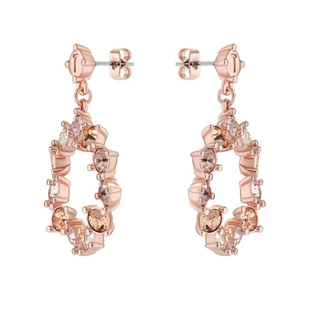 Ted Baker Large Crystal Hoop Drop Earring