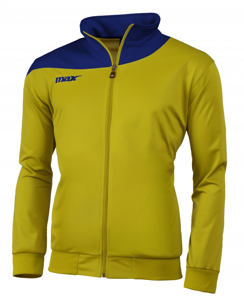 Bluza cu fermoar Giallo Blu Max Sport