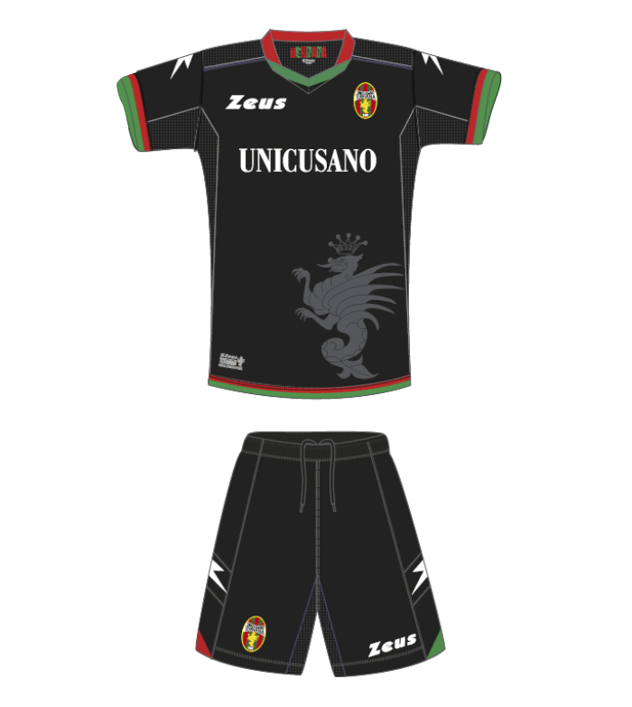 TERNANA 17/18 KIT REPLICA Zeus negru rosu