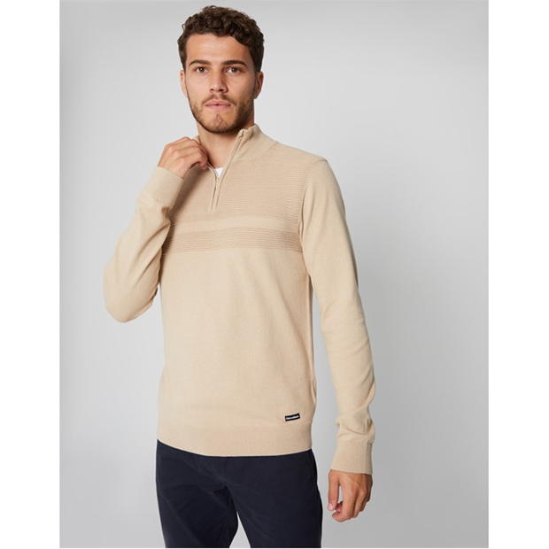 Threadbare 1/4Zip Foxwood Sn99