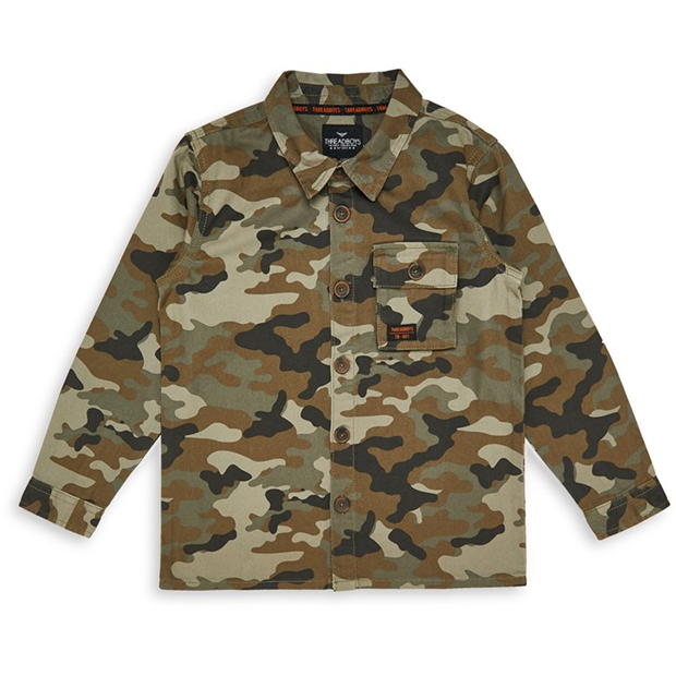 Threadbare Ls Camo Alsk Jn99