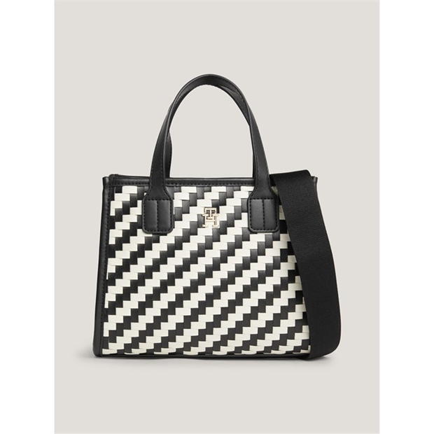 Tommy Hilfiger City Jagged Stripe Small Tote