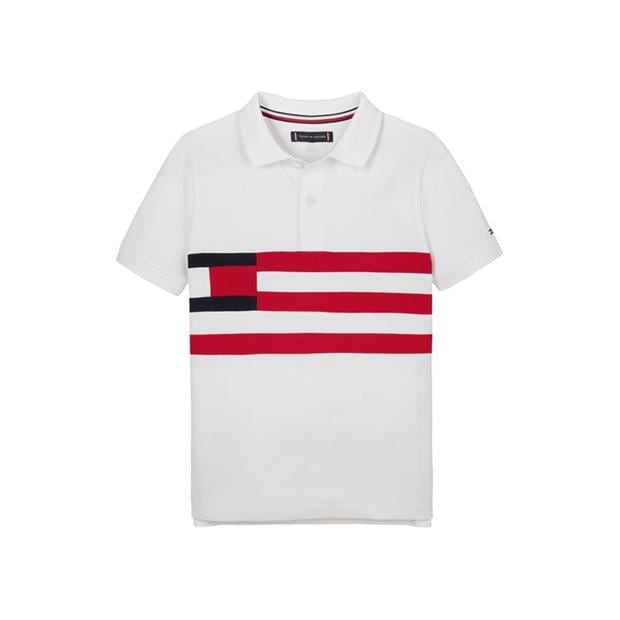 Tommy Hilfiger FLAG COLOUR BLOCK POLO SS