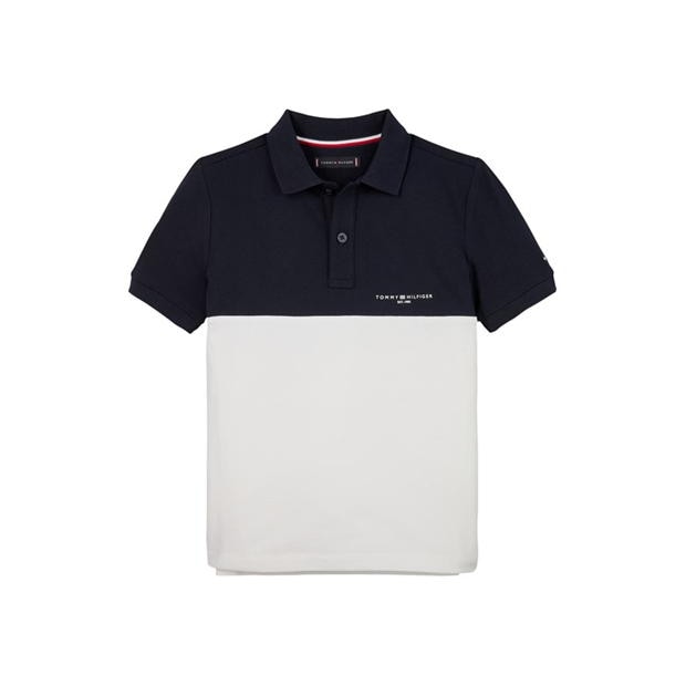 TOMMY HILFIGER Mini Corp Colourblock Polo Ss