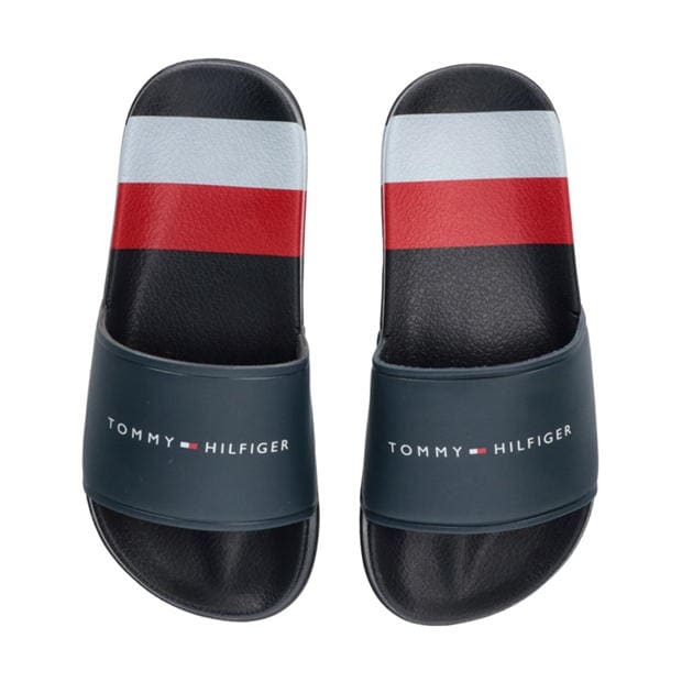 Tommy Hilfiger Tommy Stripe Slider Jn42