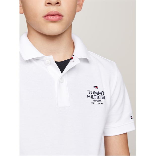 Tommy Hilfiger Tommy SS Print Polo Jn44