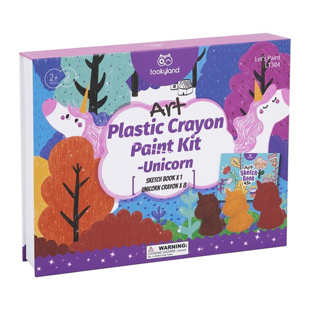 Tooky Toys Crayon Paint Kt In54