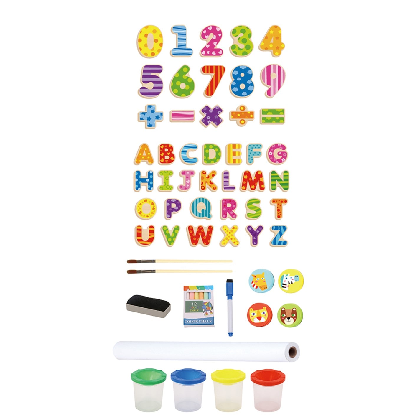 Tooky Toys Deluxe Standing Art Easel bebelus