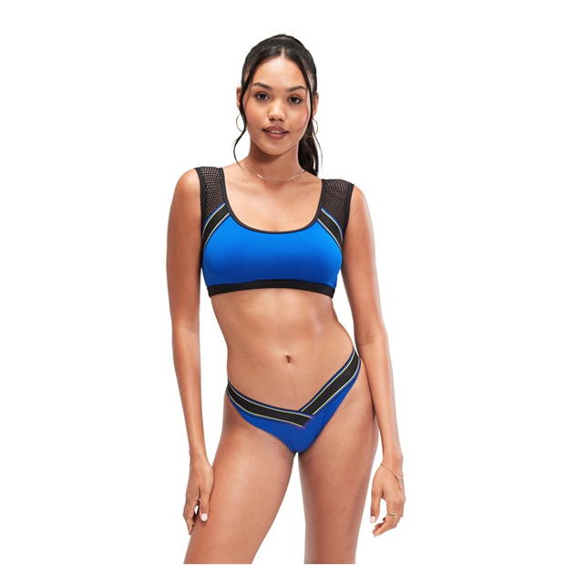 Speedo Crop Mesh Top Ld99