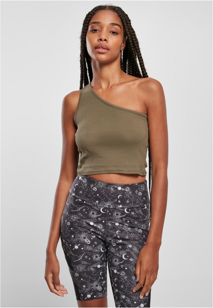 Cropped Asymmetric Top dama Urban Classics