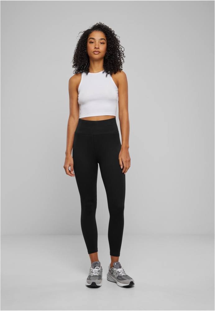 Organic Cropped Rib Top dama Urban Classics