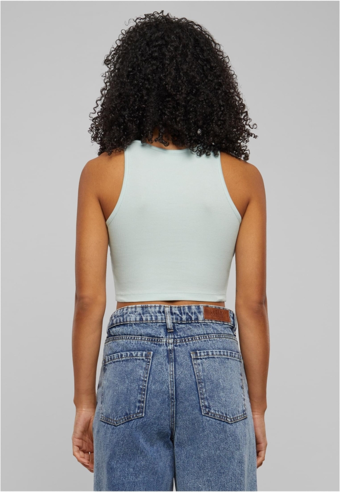 Organic Cropped Rib Top dama Urban Classics