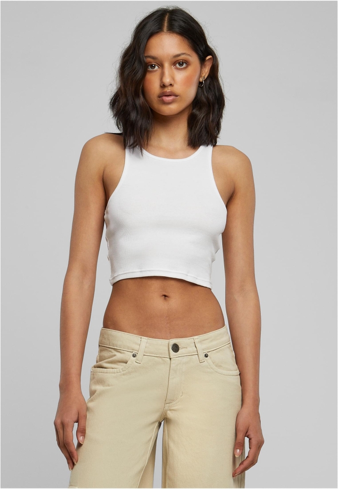 Cropped Rib Top dama Urban Classics